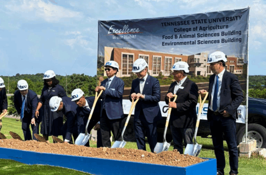 Groundbreaking at Tennessee State University – College of Agriculture